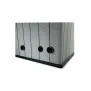 Pool Technikbox Classic L | Holzoptik in Grau | Astralpool Bilbao Ø 500 mm | AquaForte® Eco IVS 75 | BAYROL Automatic Cl-pH