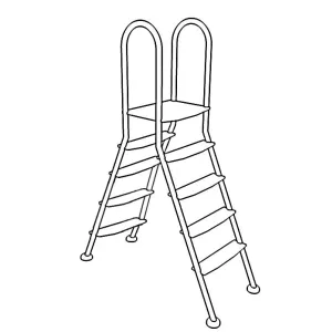 Hochbeckenleiter   2 x 4 Stufen