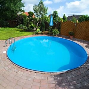 Rundbecken-Set frei konfigurierbar - Tiefe 120 cm 500 cm...