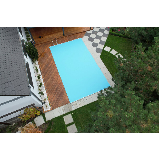 Sicherheitsabdeckung ExtraTop von Liderpool 600 x 300 cm blau