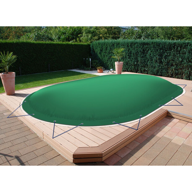 Aufblasbare Abdeckung - Oval verschiedene Farben und Größen