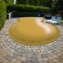 Aufblasbare Abdeckung - achtform - 920cm x 600cm in Grau RAL7038