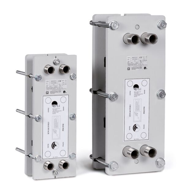 Plattenwärmetauscher Titan (ohne Ausstattung) - Pool Wärmetauscher UAN120