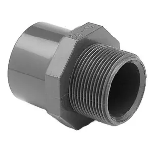 &Uuml;bergangsmuffennippel PVC - Klebemuffe x...