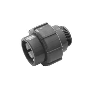 Flex-Fit PVC-U &Uuml;bergangsverschraubung Klemm/...