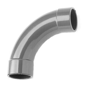 Bogen PVC 90&deg; aus Rohr, allseitig Klebemuffen Bogen 50mm