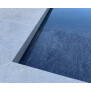Ceramica - 100 x 100 cm - Rechteck - Beckenrandsteine aus keramischen Feinsteinzeug 400 x 800 cm Nordic Silver Grey