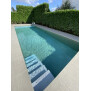 Ceramica - 100 x 100 cm - Rechteck - Beckenrandsteine aus keramischen Feinsteinzeug 400 x 800 cm Nordic Silver Grey