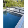 Ceramica - 100 x 100 cm - Rechteck - Beckenrandsteine aus keramischen Feinsteinzeug 400 x 800 cm Nordic Silver Grey