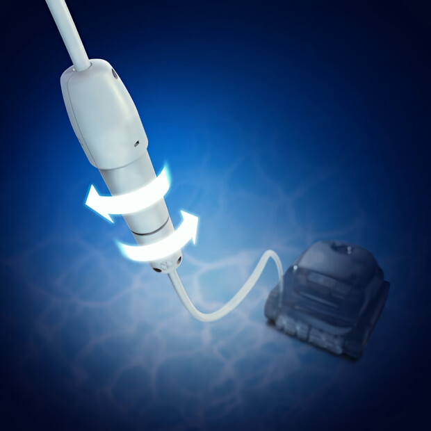 Poolroboter RE 4700 iQ Voyager von Zodiac 18m Kabel mit SWIVEL