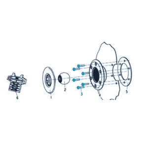 6x TORX-Schrauben