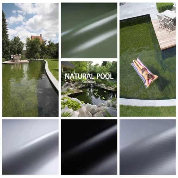 Renolit Alkorplan Natural Pool | 1,5 mm Stärke | Rolle 41 m² | Breite 2,05 m | 20 lfm