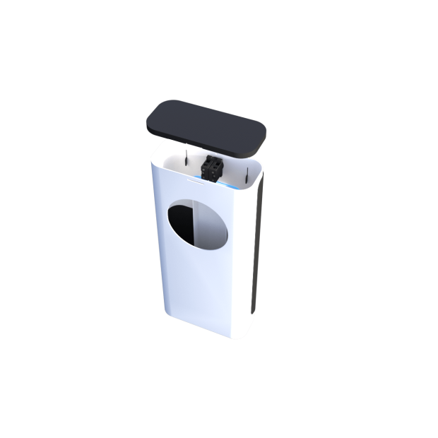 Rollladen-Abdeckung Harmony mit Edelstahlwelle 600 x 300 cm