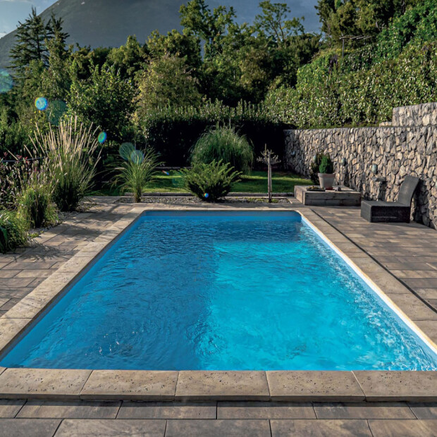 Desert 650 GFK-Vinylester (CVC) Pool - Komplett-Set inkl. Montage
