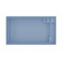 Ariel 420 GFK-Polyester (GFK) Pool - Komplett-Set inkl. Montage