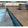 Woodstyle Beckenrandsteine - L-Profil Alaska wood-39,5 cm - 900 x 400 cm