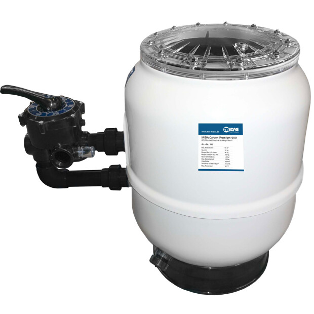 MIDA.Carbon Premium GFK Filterbehälter
