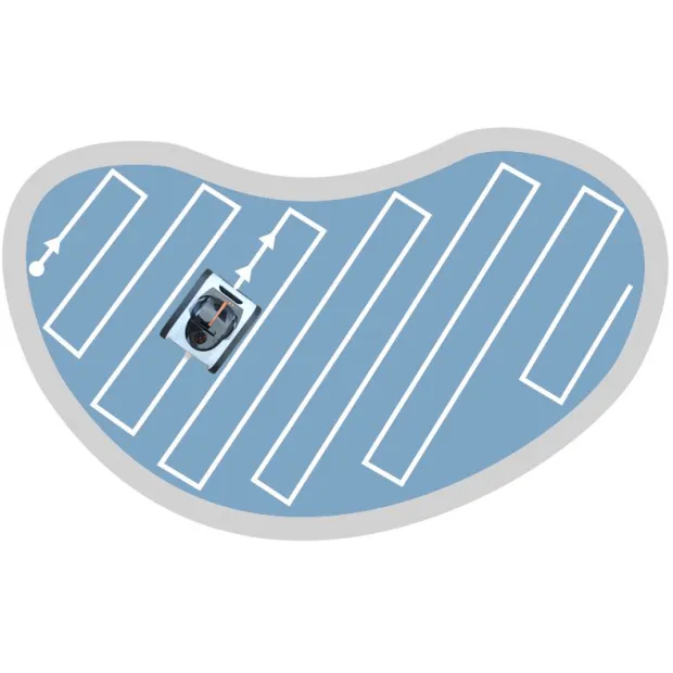 Akku Poolroboter X-Warrior X60 AI kabellos Fairland, Boden und Wand