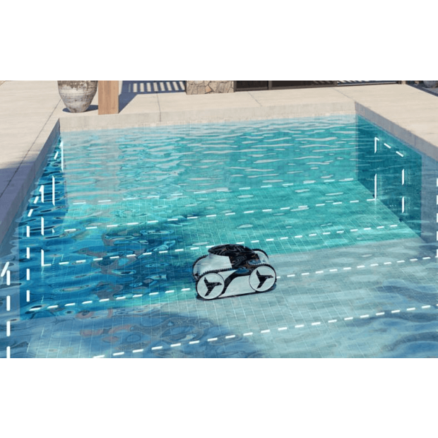 Akku Poolroboter X-Warrior X60 AI kabellos Fairland, Boden und Wand