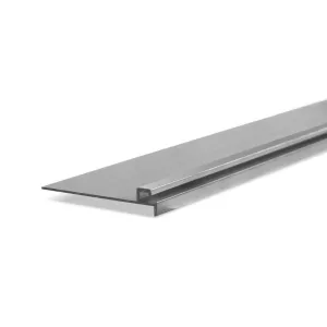 Keilbiesenleiste Aluminium 105 mm breit, L&auml;nge 200 cm