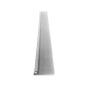 Keilbiesenleiste Aluminium 105 mm breit, Länge 200 cm