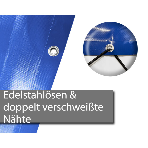 Aufblasbare Poolabdeckung Form Rechteck, Sonderanfertigung