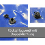 Aufblasbare Poolabdeckung Form Rechteck, Sonderanfertigung