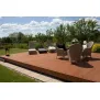 Pooldeck verschiebbare Terrasse - Längs verschiebbar