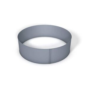 Rundbecken Stahlmantel - 120 cm Tief 0,6 mm 600 x 120 cm