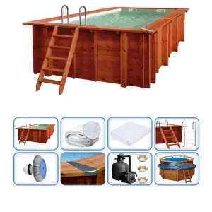 Interline Deluxe Set Rechteck - Sumatra