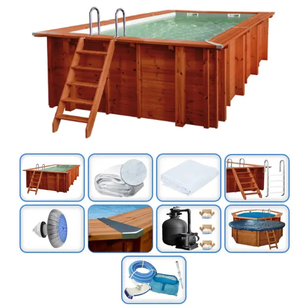 Interline Premium Set Rechteck - Sumatra