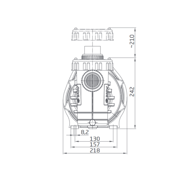 Speck Poolpumpe BADU Alpha Eco Soft | 230 V | 0,50 kW