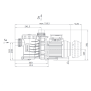 Speck Poolpumpe BADU Alpha Eco Soft | 230 V | 0,50 kW