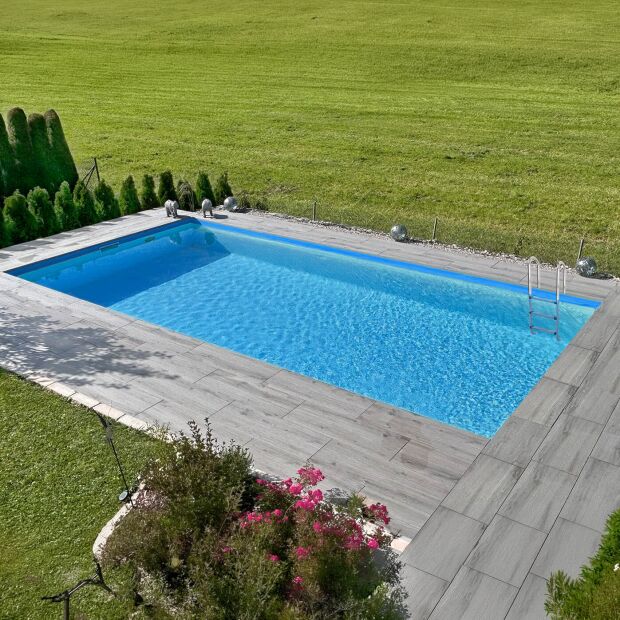 Rechteck Pool Styropor EPS30-80 Prestige XXL Set