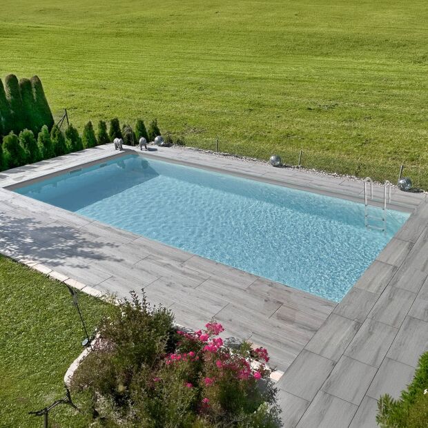 Rechteck Pool Styropor EPS30-80 Prestige XXL Set