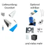 Rechteck Pool Styropor EPS30-80 Prestige XXL Set