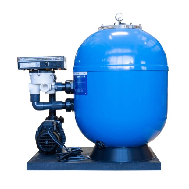 Atlantica GFK Ø 510 mm Rückspülautomatik BADU OmniTronic - Alpha ECO Soft Poolpumpe