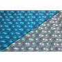 Solarfolie GeoBubble 400 my blau/silber Rechteck