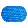 Solarfolie 500 my GeoBubble Dunkelblau Oval 8,70 x 4,00 m