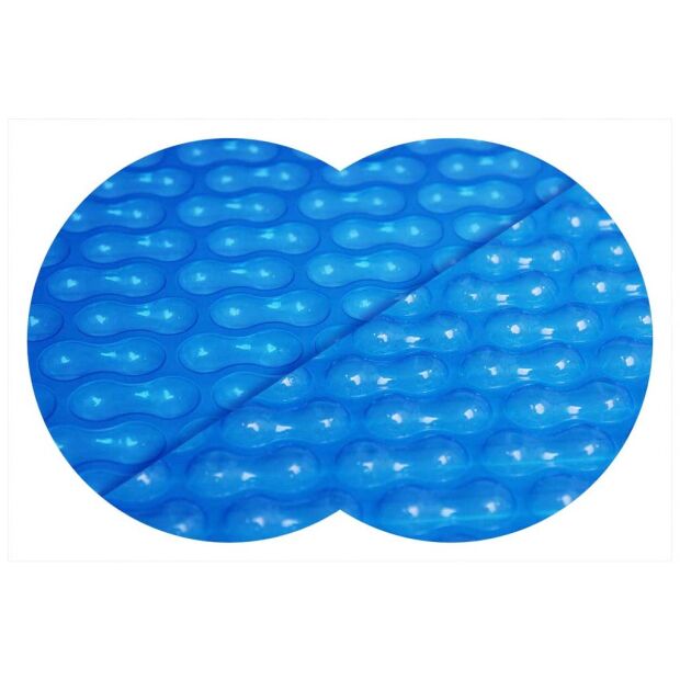 Solarfolie 500 my GeoBubble Dunkelblau Achtform 6,25 x 3,60 m