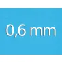 Floridablau 0,6mm