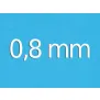 Floridablau 0,8mm