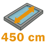 450 cm